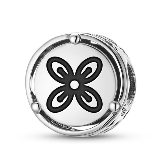 925 Sterling Silver Adinkra Bese Saka Charms For Bracelets & Necklaces Pendants Beads Jewelry Fit Pan Bracelet Charm Ethnic Cultural Symbols Gifts For Women