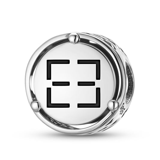 925 Sterling Silver Adinkra Woforo Dua Pa A Charms For Bracelets & Necklaces Pendants Beads Jewelry Fit Pan Bracelet Charm Ethnic Cultural Symbols Gifts For Women