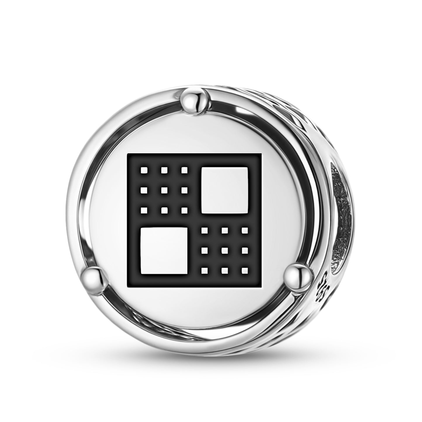 925 Sterling Silver Adinkra Kuronti Ne Akwamu Charms For Bracelets & Necklaces Pendants Beads Jewelry Fit Pan Bracelet Charm Ethnic Cultural Symbols Gifts For Women