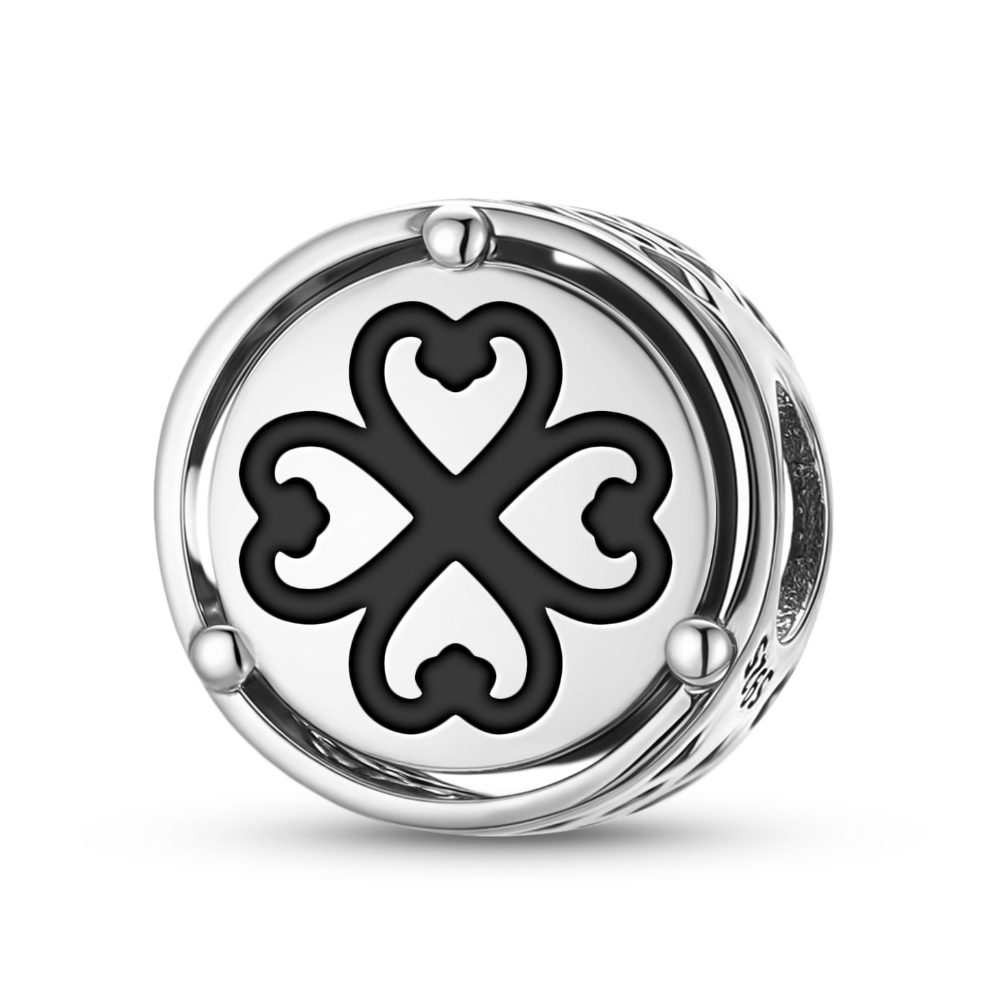 925 Sterling Silver Adinkra Nyame Dua Charms For Bracelets & Necklaces Pendants Beads Jewelry Fit Pan Bracelet Charm Ethnic Cultural Symbols Gifts For Women