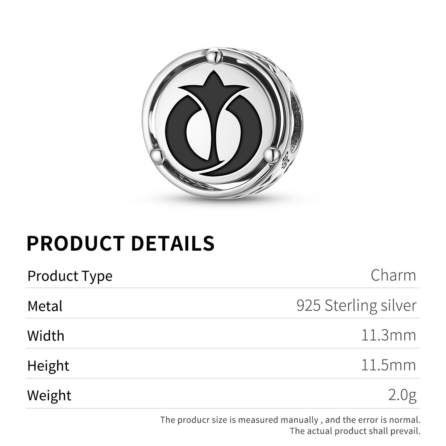 925 Sterling Silver Adinkra Aprukuma Charms For Bracelets & Necklaces Pendants Beads Jewelry Fit Pan Bracelet Charm Ethnic Cultural Symbols Gifts For Women