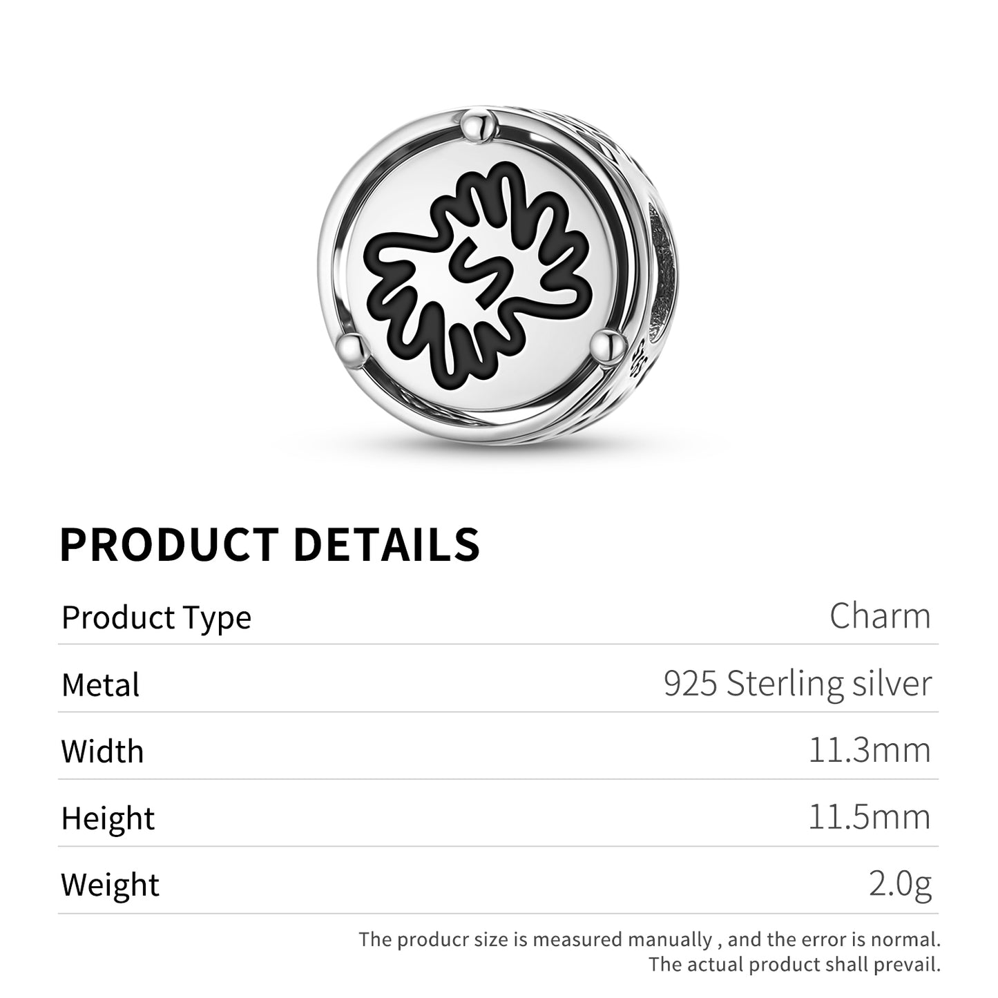 925 Sterling Silver Adinkra Bi Nka Bi Charms For Bracelets & Necklaces Pendants Beads Jewelry Fit Pan Bracelet Charm Ethnic Cultural Symbols Gifts For Women