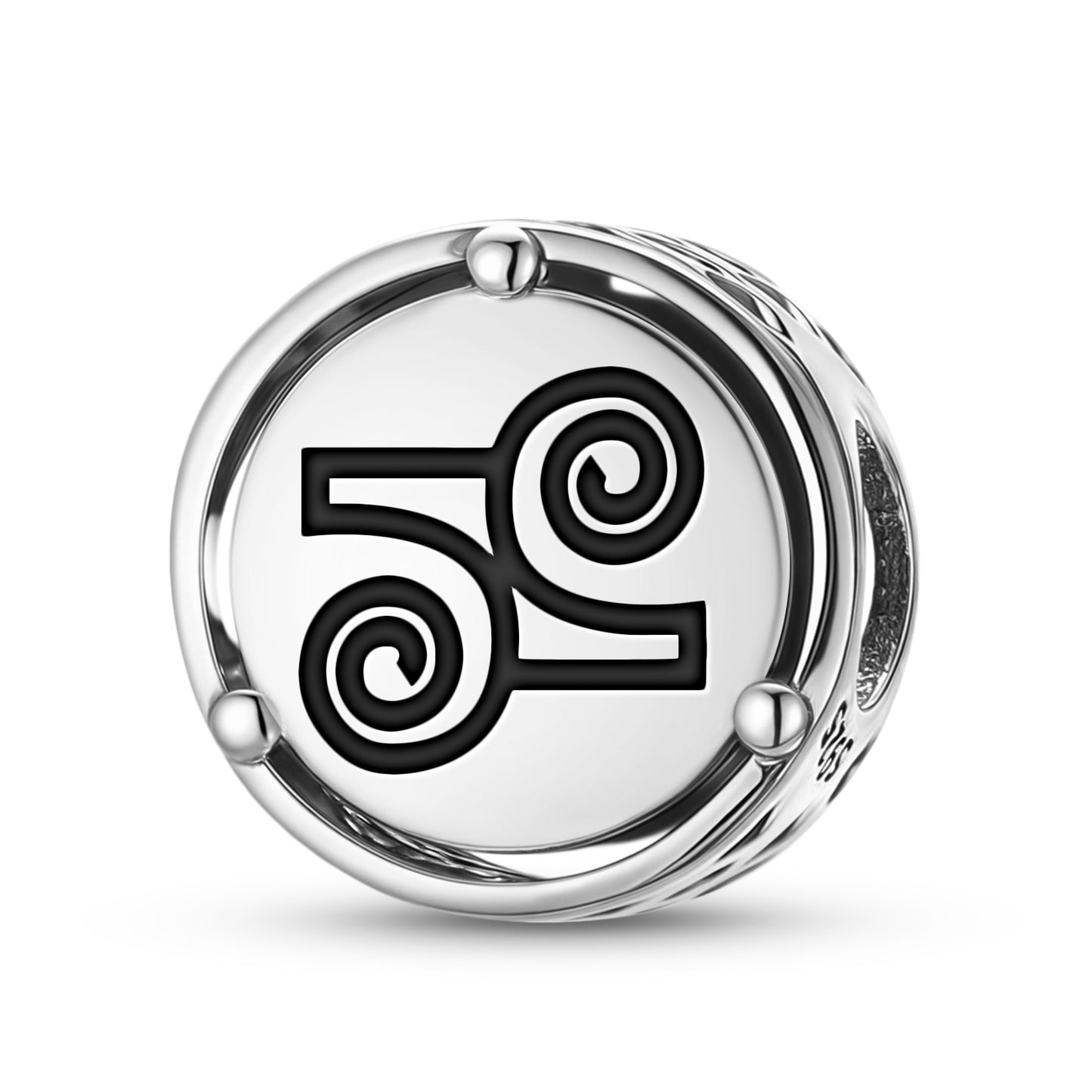 925 Sterling Silver Adinkra Gyawu Atiko Charms For Bracelets & Necklaces Pendants Beads Jewelry Fit Pan Bracelet Charm Ethnic Cultural Symbols Gifts For Women