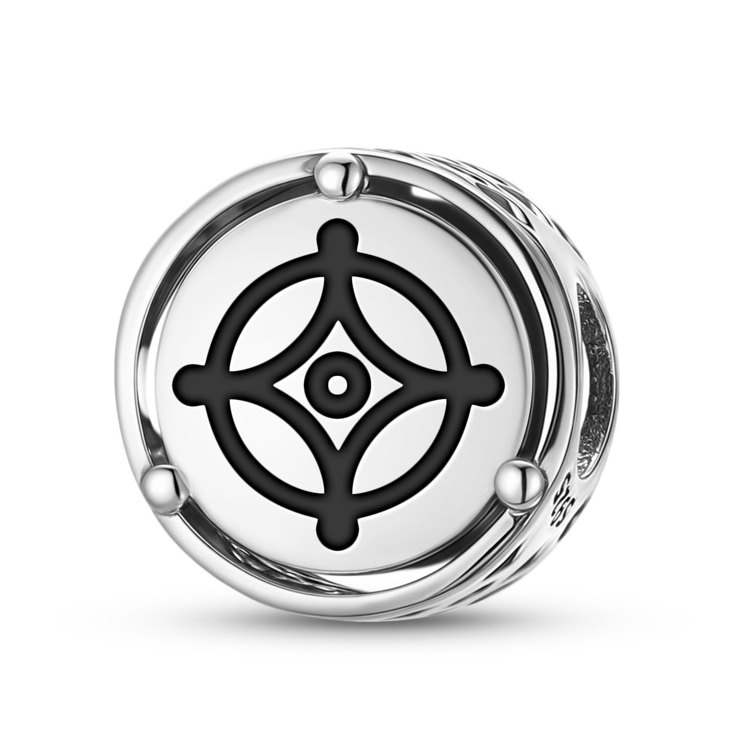 925 Sterling Silver Adinkra Mo No Yo Charms For Bracelets & Necklaces Pendants Beads Jewelry Fit Pan Bracelet Charm Ethnic Cultural Symbols Gifts For Women