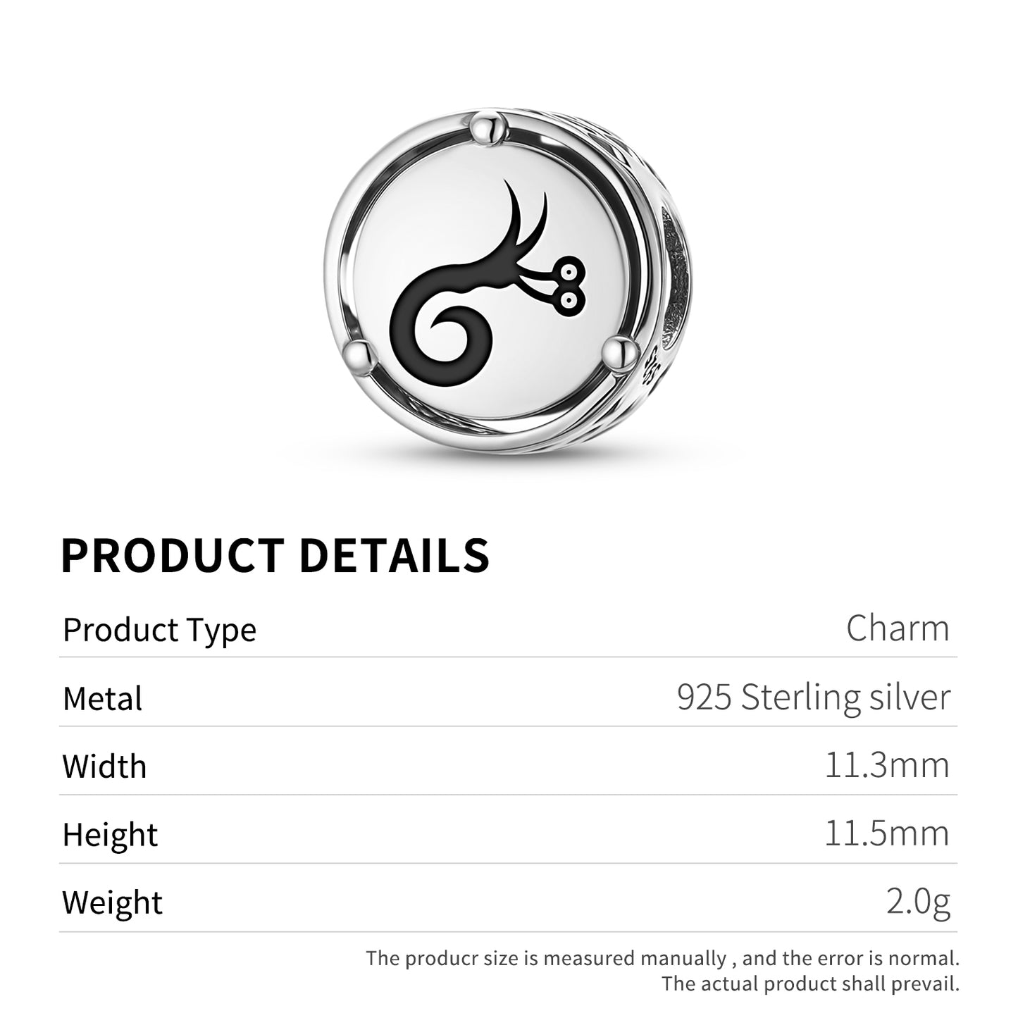 925 Sterling Silver Lovecraft Gloon Charms For Bracelets & Necklaces Pendants Beads Jewelry Fit Pan Bracelet Charm Ethnic Cultural Symbols Gifts For Women