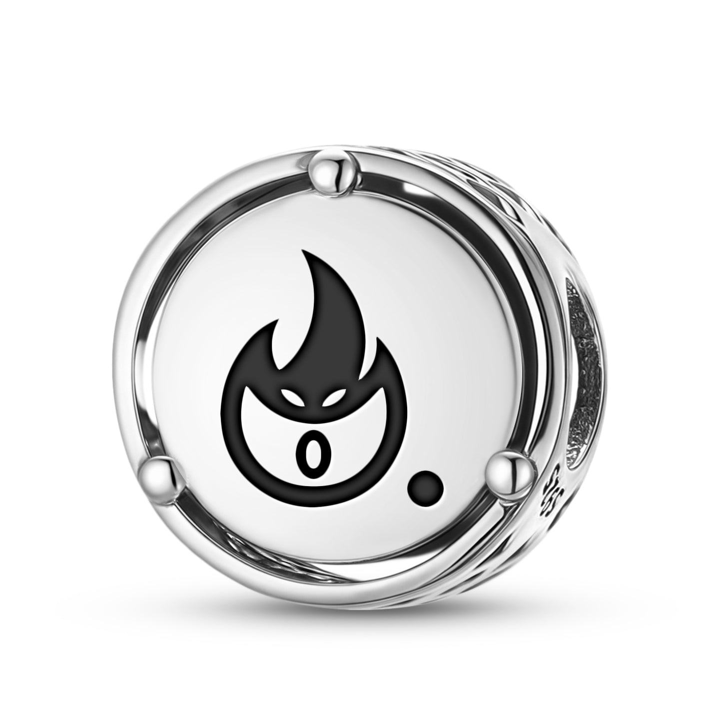 925 Sterling Silver Lovecraft Cthugha Charms For Bracelets & Necklaces Pendants Beads Jewelry Fit Pan Bracelet Charm Ethnic Cultural Symbols Gifts For Women