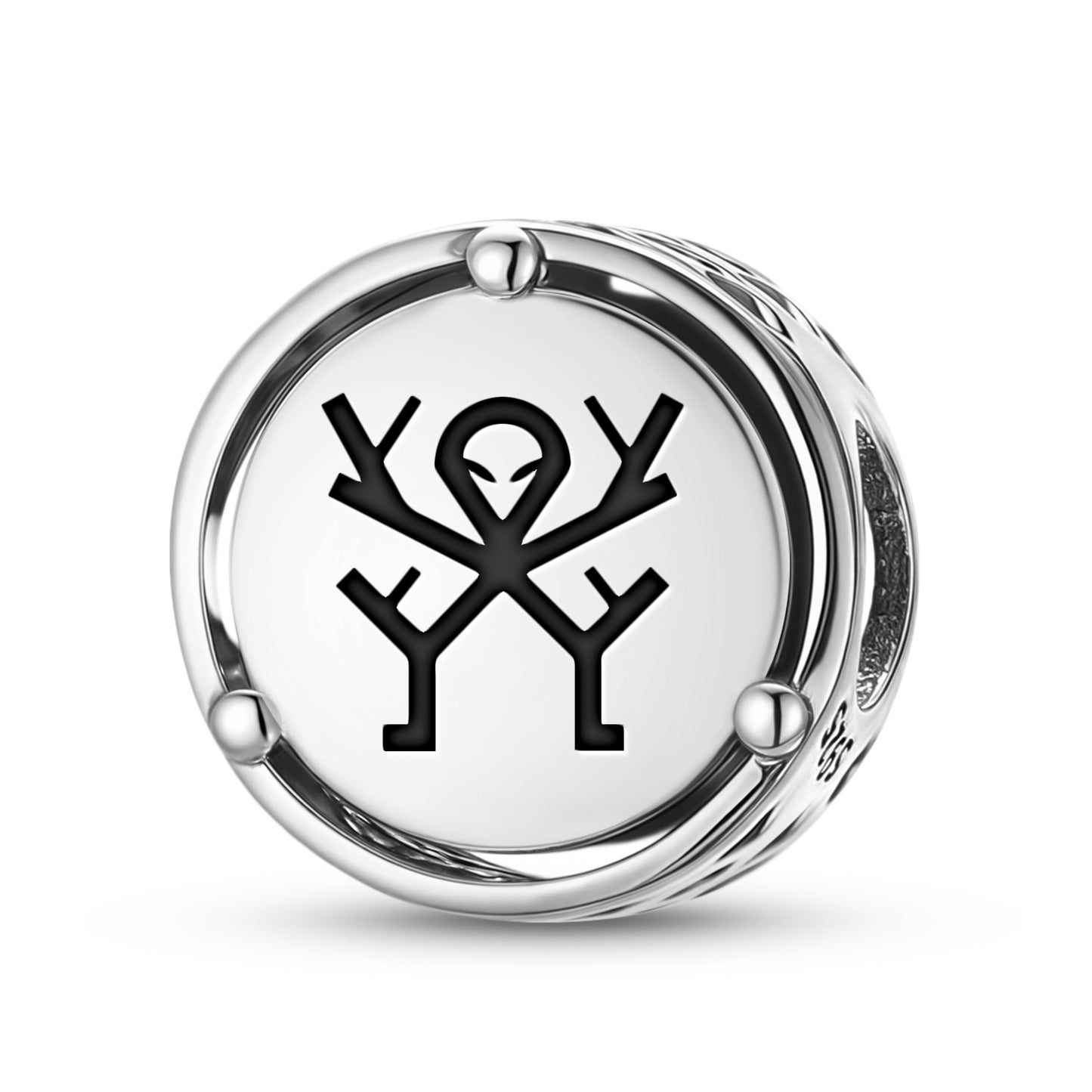 925 Sterling Silver Lovecraft Aylith Charms For Bracelets & Necklaces Pendants Beads Jewelry Fit Pan Bracelet Charm Ethnic Cultural Symbols Gifts For Women