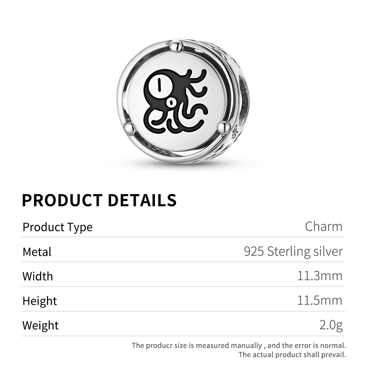925 Sterling Silver Lovecraft Yog-Sothoth Charms For Bracelets & Necklaces Pendants Beads Jewelry Fit Pan Bracelet Charm Ethnic Cultural Symbols Gifts For Women