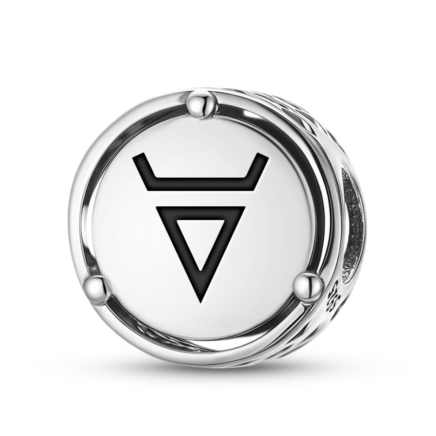 925 Sterling Silver Slavic Veles Charms For Bracelets & Necklaces Pendants Beads Jewelry Fit Pan Bracelet Charm Ethnic Cultural Symbols Gifts For Women