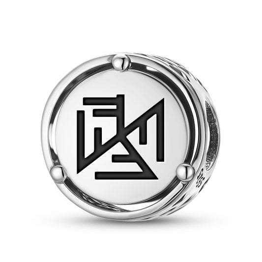 925 Sterling Silver Slavic Semargl Charms For Bracelets & Necklaces Pendants Beads Jewelry Fit Pan Bracelet Charm Ethnic Cultural Symbols Gifts For Women