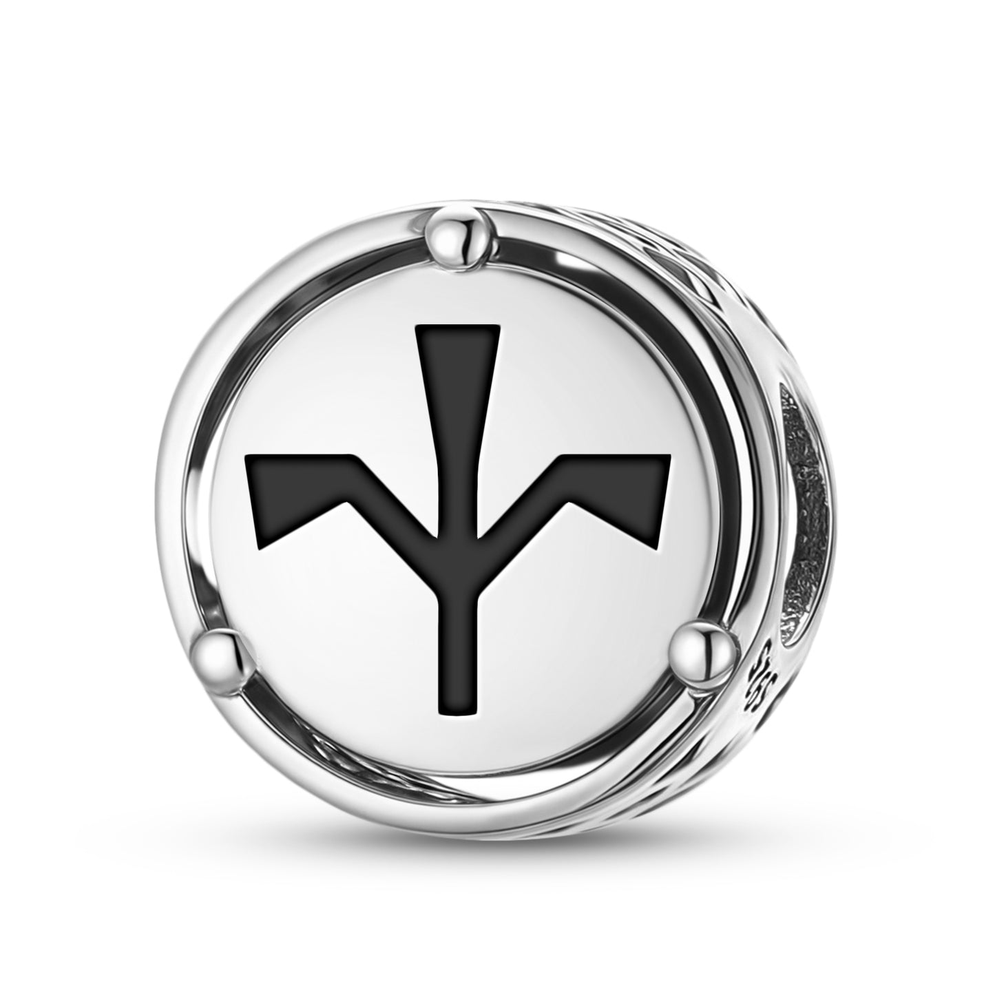 925 Sterling Silver Slavic Prov Charms For Bracelets & Necklaces Pendants Beads Jewelry Fit Pan Bracelet Charm Ethnic Cultural Symbols Gifts For Women