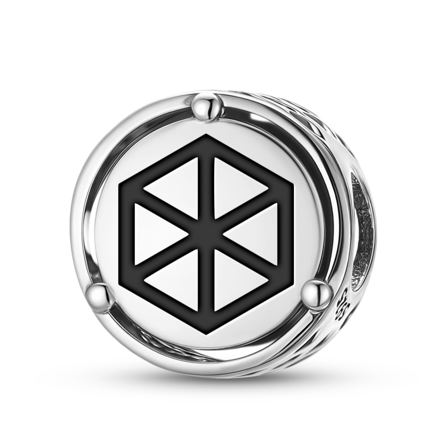 925 Sterling Silver Slavic Perun Charms For Bracelets & Necklaces Pendants Beads Jewelry Fit Pan Bracelet Charm Ethnic Cultural Symbols Gifts For Women