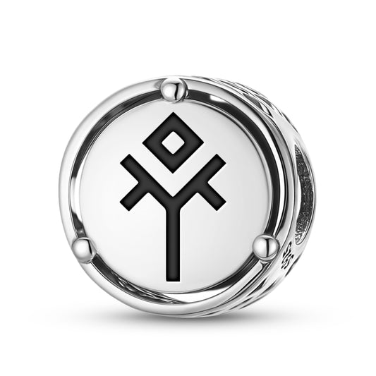 925 Sterling Silver Slavic Nemiza Charms For Bracelets & Necklaces Pendants Beads Jewelry Fit Pan Bracelet Charm Ethnic Cultural Symbols Gifts For Women