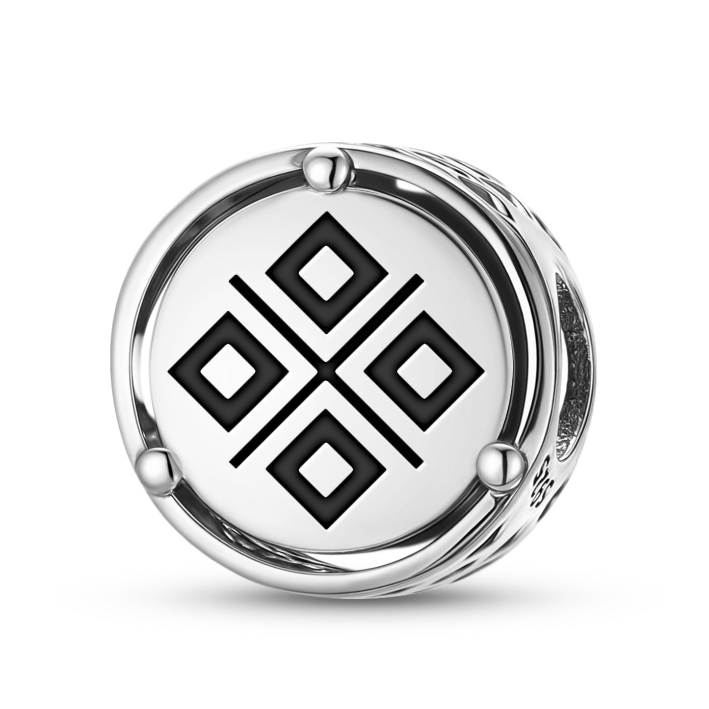 925 Sterling Silver Slavic Mokosh Charms For Bracelets & Necklaces Pendants Beads Jewelry Fit Pan Bracelet Charm Ethnic Cultural Symbols Gifts For Women