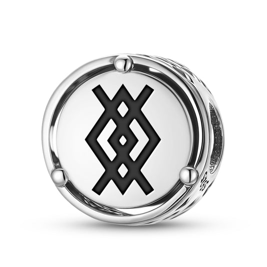 925 Sterling Silver Slavic Kupalo Charms For Bracelets & Necklaces Pendants Beads Jewelry Fit Pan Bracelet Charm Ethnic Cultural Symbols Gifts For Women