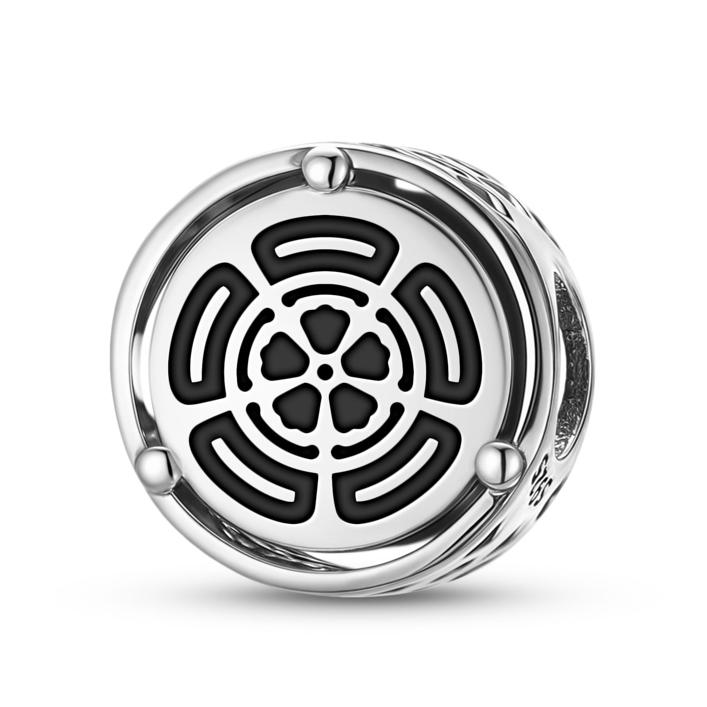 925 Sterling Silver Japanese Oda Kiso Charms For Bracelets & Necklaces Pendants Beads Jewelry Fit Pan Bracelet Charm Ethnic Cultural Symbols Gifts For Women