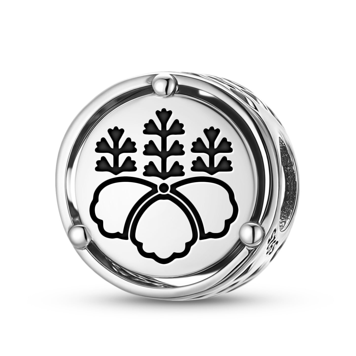 925 Sterling Silver Japanese Toyotomi Hideyoshi Charms For Bracelets & Necklaces Pendants Beads Jewelry Fit Pan Bracelet Charm Ethnic Cultural Symbols Gifts For Women