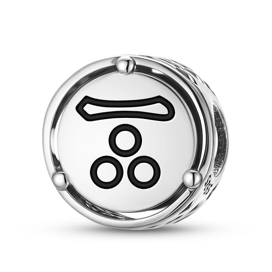 925 Sterling Silver Japanese Nagato Charms For Bracelets & Necklaces Pendants Beads Jewelry Fit Pan Bracelet Charm Ethnic Cultural Symbols Gifts For Women