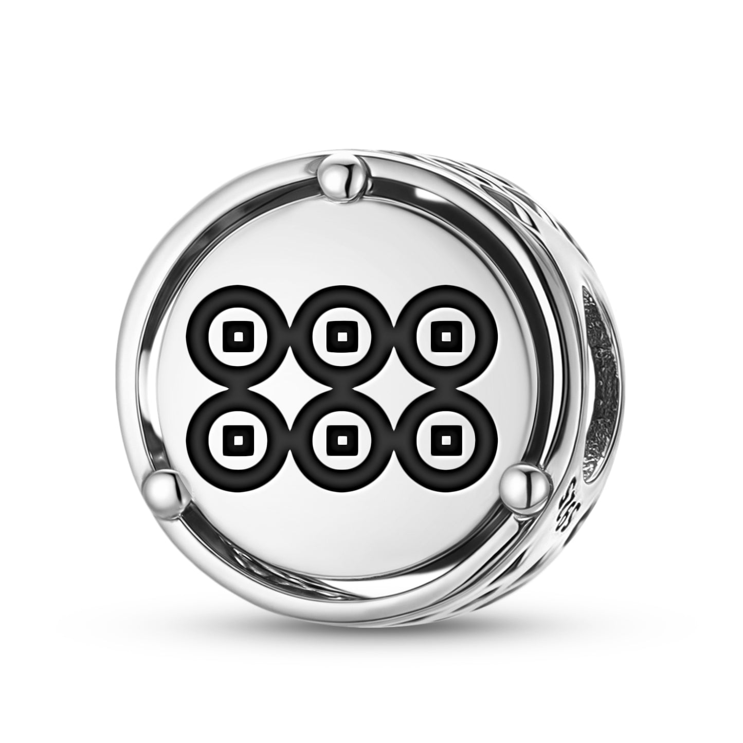 925 Sterling Silver Japanese Sanada Yukimura Charms For Bracelets & Necklaces Pendants Beads Jewelry Fit Pan Bracelet Charm Ethnic Cultural Symbols Gifts For Women