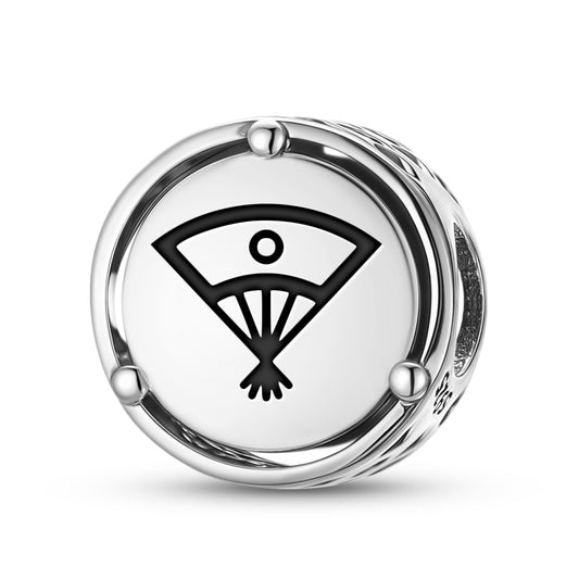 925 Sterling Silver Japanese Takayoshi Satake Charms For Bracelets & Necklaces Pendants Beads Jewelry Fit Pan Bracelet Charm Ethnic Cultural Symbols Gifts For Women