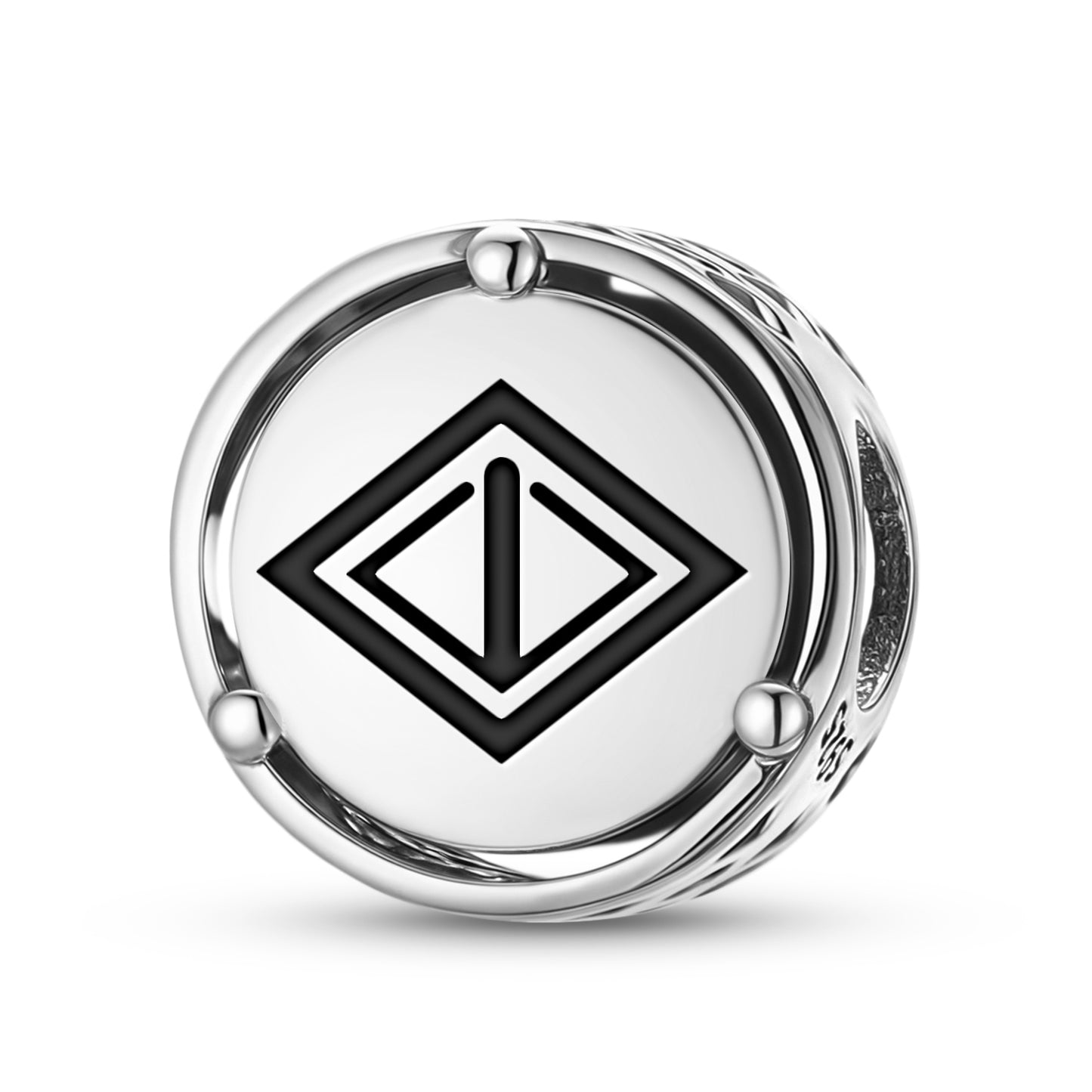 925 Sterling Silver Japanese Yamabishi Yakuza Charms For Bracelets & Necklaces Pendants Beads Jewelry Fit Pan Bracelet Charm Ethnic Cultural Symbols Gifts For Women