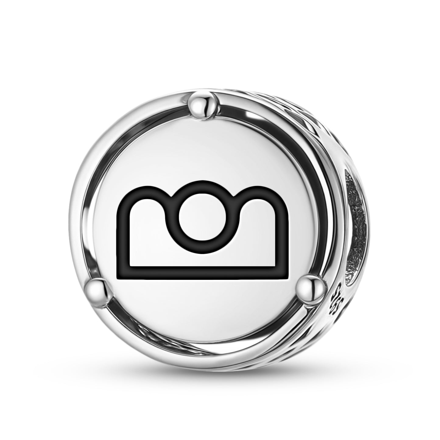 925 Sterling Silver Egyptian Ahket Charms For Bracelets & Necklaces Pendants Beads Jewelry Fit Pan Bracelet Charm Ethnic Cultural Symbols Gifts For Women