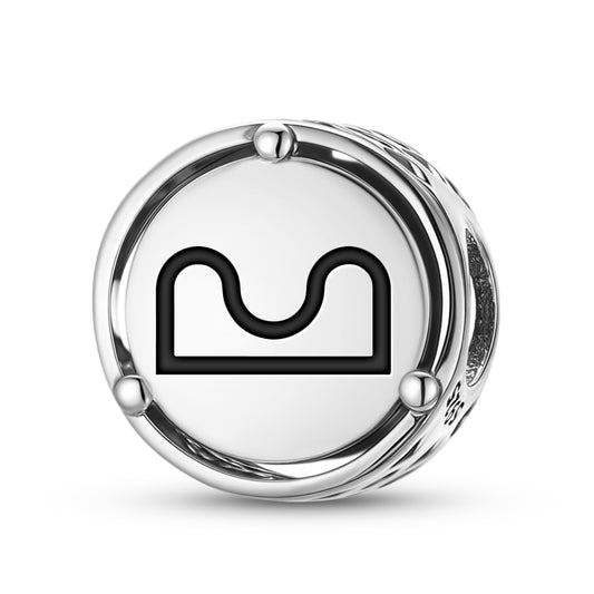 925 Sterling Silver Egyptian Djew Charms For Bracelets & Necklaces Pendants Beads Jewelry Fit Pan Bracelet Charm Ethnic Cultural Symbols Gifts For Women