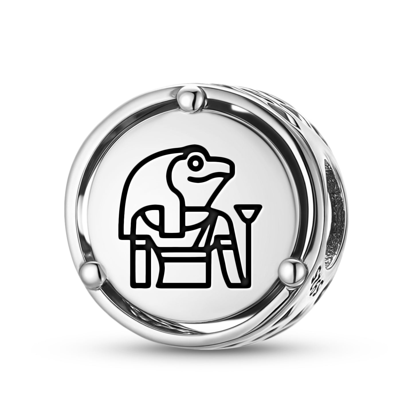 925 Sterling Silver Egyptian Heqet Hauchet Charms For Bracelets & Necklaces Pendants Beads Jewelry Fit Pan Bracelet Charm Ethnic Cultural Symbols Gifts For Women