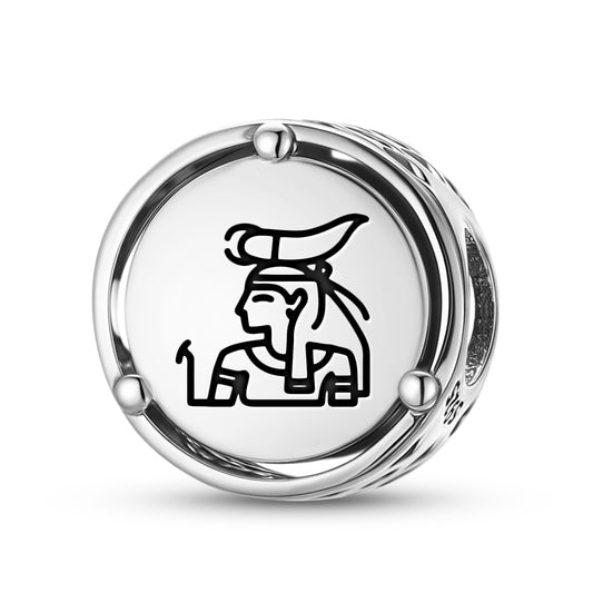 925 Sterling Silver Egyptian Serket Charms For Bracelets & Necklaces Pendants Beads Jewelry Fit Pan Bracelet Charm Ethnic Cultural Symbols Gifts For Women