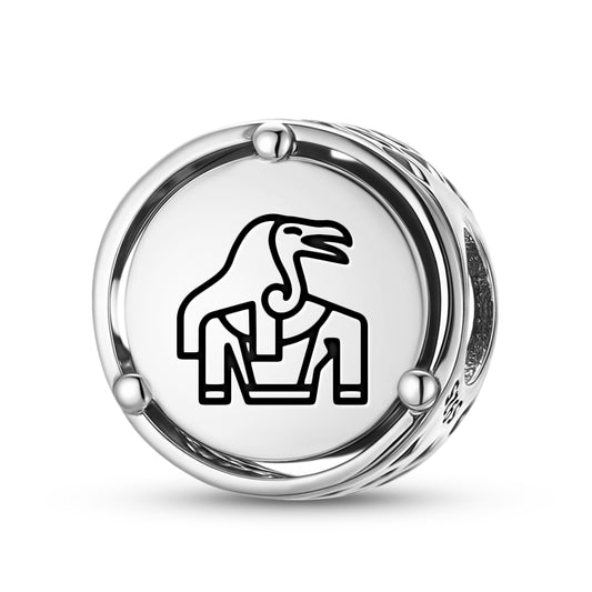 925 Sterling Silver Egyptian Nekhbet Charms For Bracelets & Necklaces Pendants Beads Jewelry Fit Pan Bracelet Charm Ethnic Cultural Symbols Gifts For Women