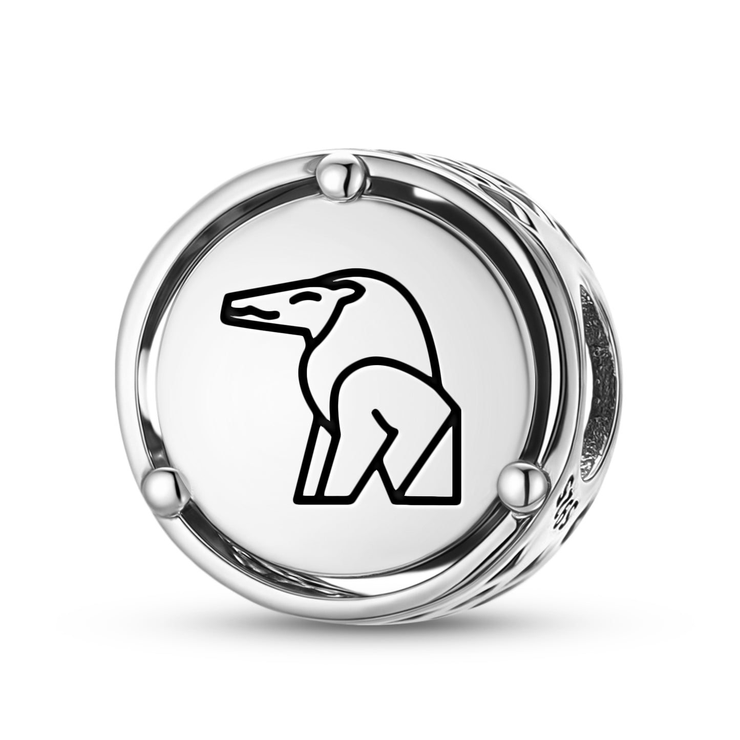 925 Sterling Silver Egyptian Ammit Charms For Bracelets & Necklaces Pendants Beads Jewelry Fit Pan Bracelet Charm Ethnic Cultural Symbols Gifts For Women