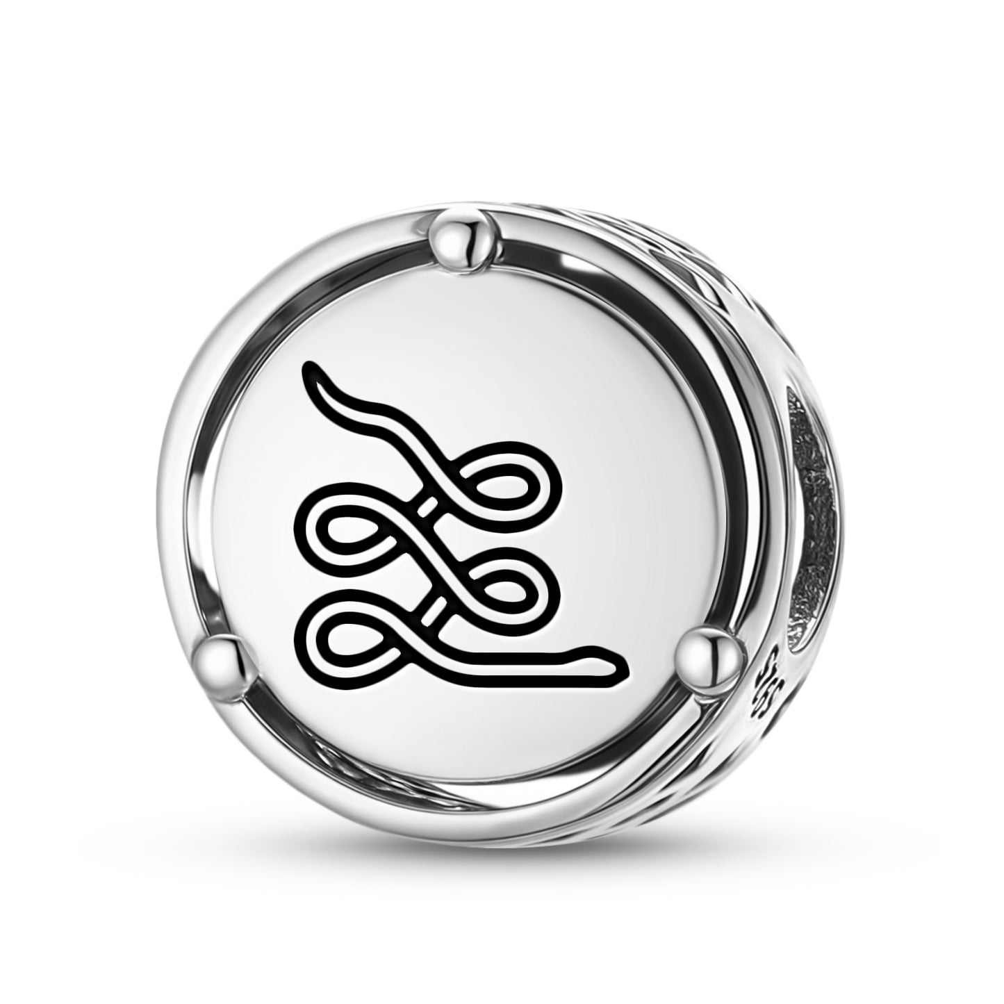 925 Sterling Silver Egyptian Apophis Charms For Bracelets & Necklaces Pendants Beads Jewelry Fit Pan Bracelet Charm Ethnic Cultural Symbols Gifts For Women