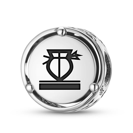 925 Sterling Silver Hopi Mongwikoro Charms For Bracelets & Necklaces Pendants Beads Jewelry Fit Pan Bracelet Charm Ethnic Cultural Symbols Gifts For Women