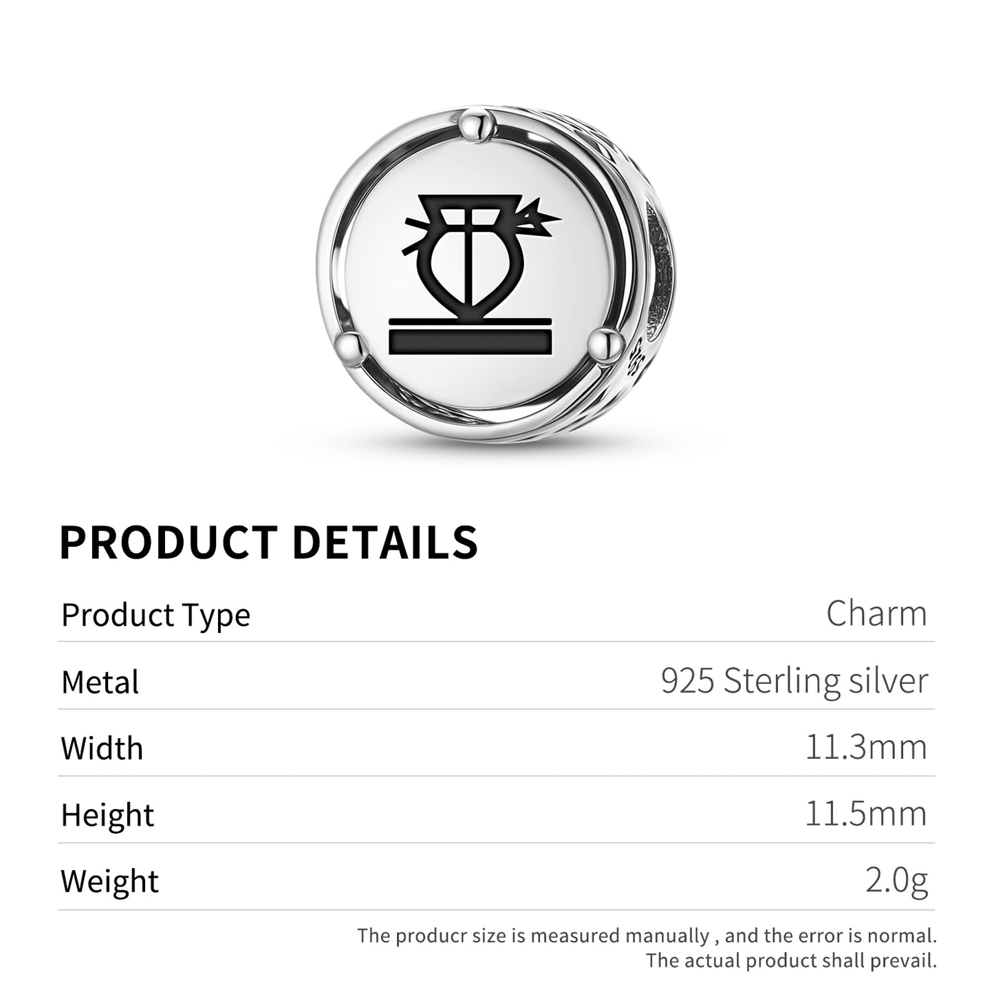 925 Sterling Silver Hopi Mongwikoro Charms For Bracelets & Necklaces Pendants Beads Jewelry Fit Pan Bracelet Charm Ethnic Cultural Symbols Gifts For Women
