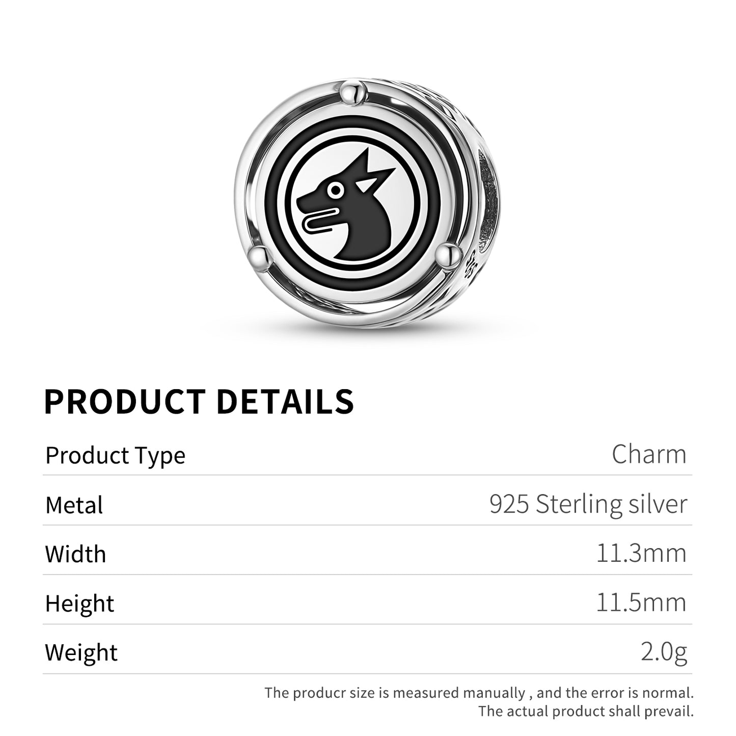 925 Sterling Silver Inca Urcaguary Charms For Bracelets & Necklaces Pendants Beads Jewelry Fit Pan Bracelet Charm Ethnic Cultural Symbols Gifts For Women