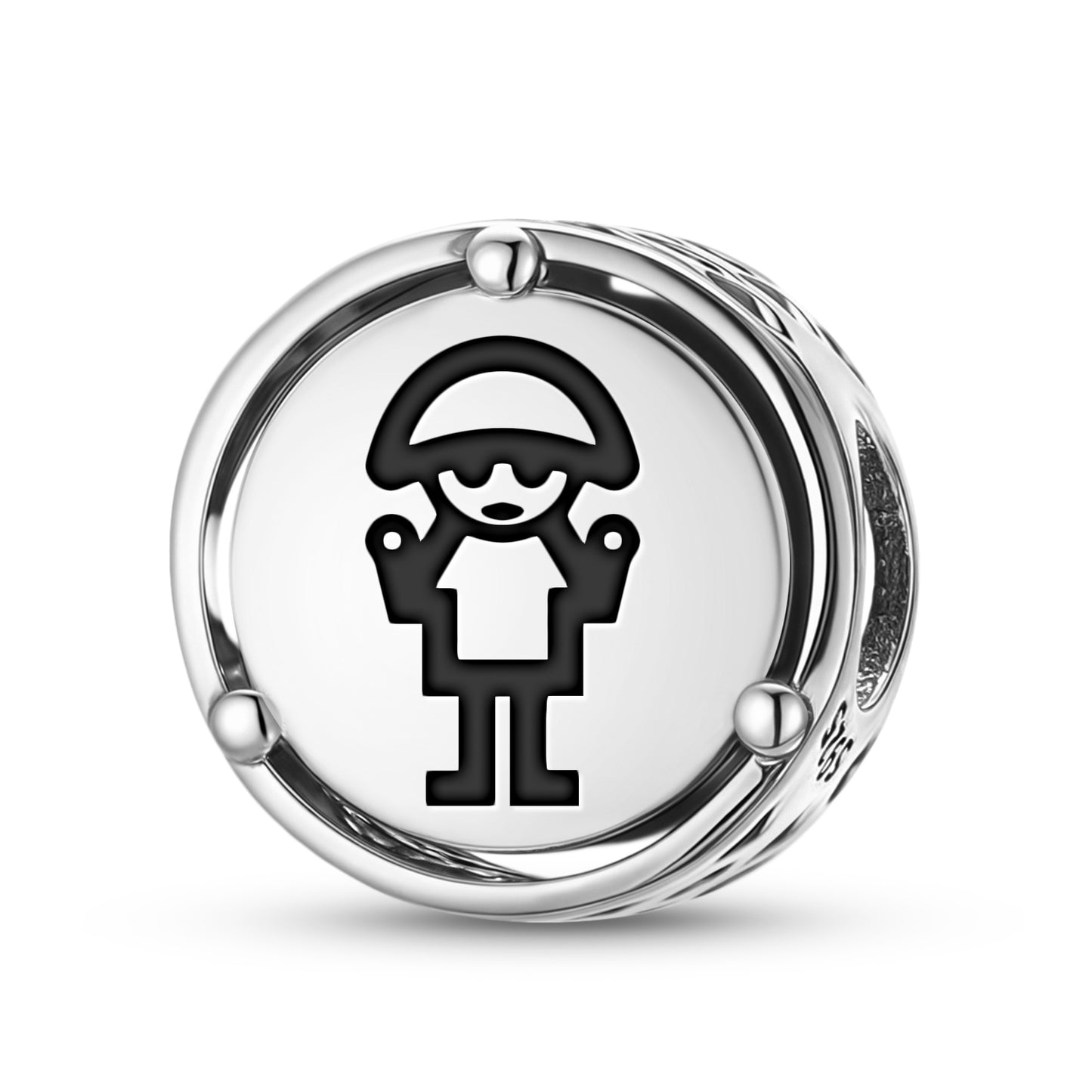 925 Sterling Silver Inca Catequil Charms For Bracelets & Necklaces Pendants Beads Jewelry Fit Pan Bracelet Charm Ethnic Cultural Symbols Gifts For Women