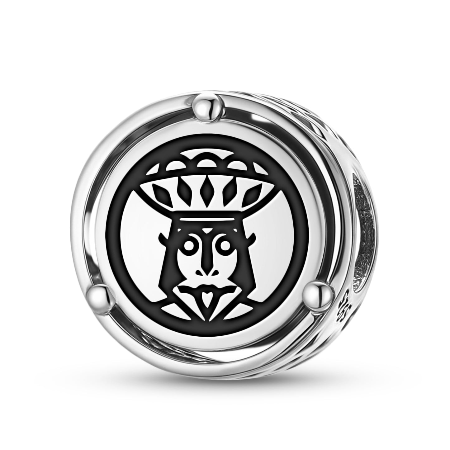 925 Sterling Silver Maori Rongo Charms For Bracelets & Necklaces Pendants Beads Jewelry Fit Pan Bracelet Charm Ethnic Cultural Symbols Gifts For Women