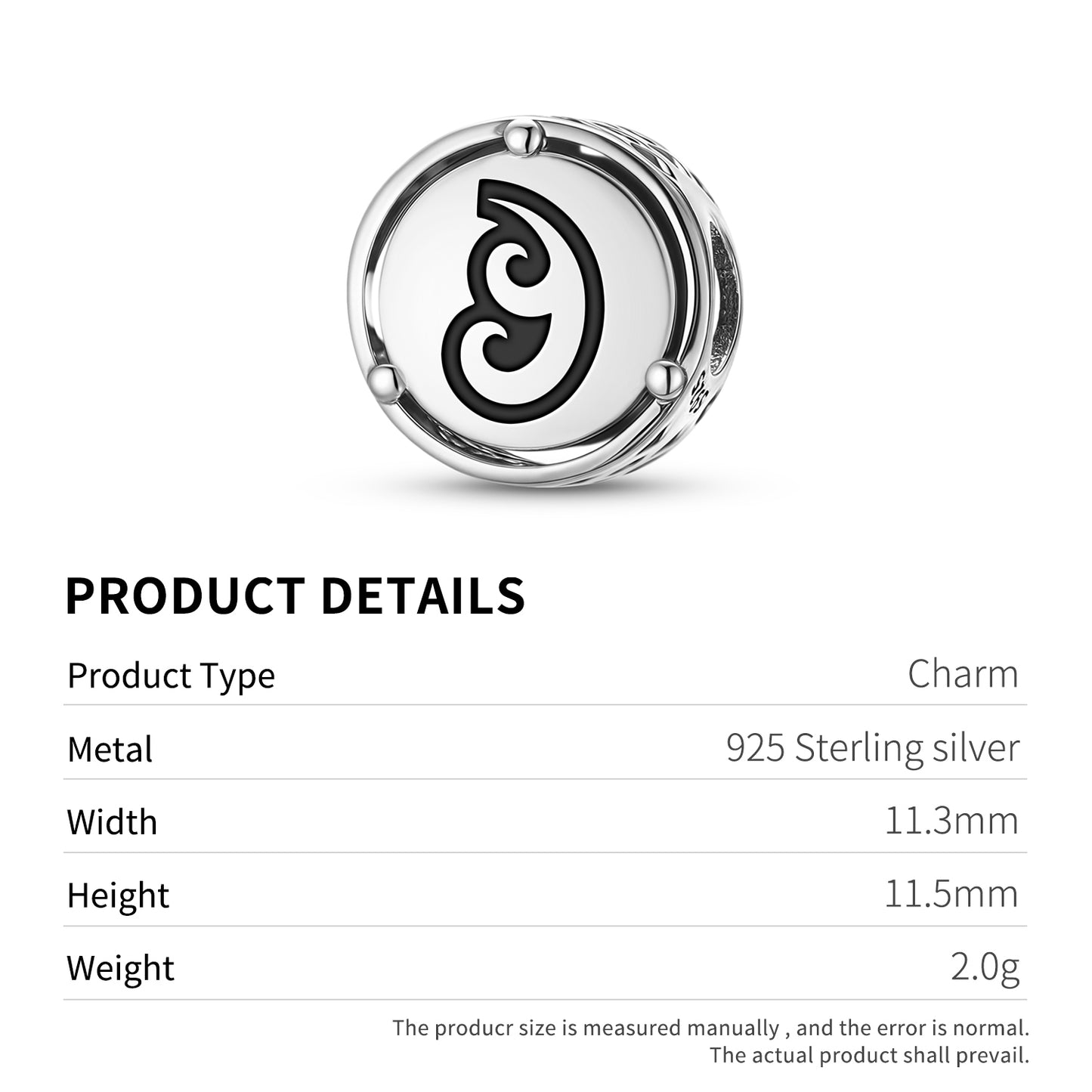925 Sterling Silver Maori Moana Charms For Bracelets & Necklaces Pendants Beads Jewelry Fit Pan Bracelet Charm Ethnic Cultural Symbols Gifts For Women