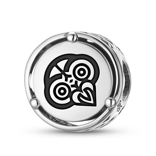 925 Sterling Silver Maori Hei Tiki Charms For Bracelets & Necklaces Pendants Beads Jewelry Fit Pan Bracelet Charm Ethnic Cultural Symbols Gifts For Women