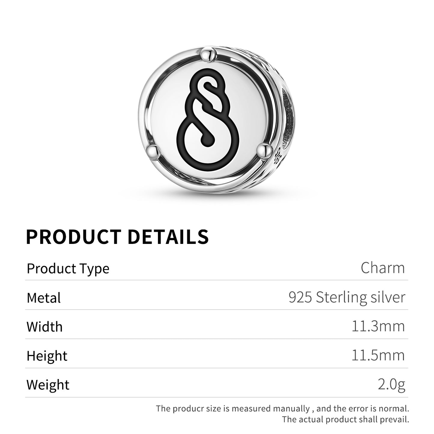 925 Sterling Silver Maori Double Twist Charms For Bracelets & Necklaces Pendants Beads Jewelry Fit Pan Bracelet Charm Ethnic Cultural Symbols Gifts For Women
