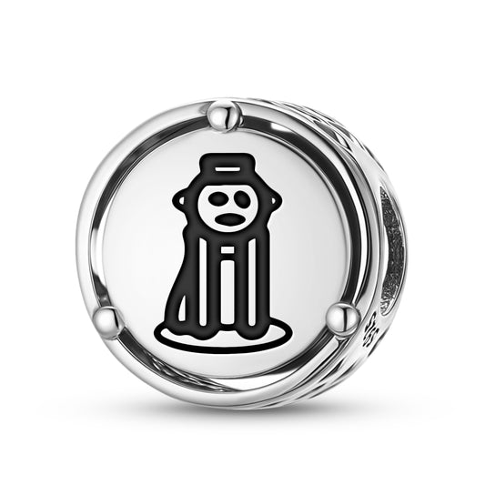 925 Sterling Silver Taino Opiyel Guobiran Charms For Bracelets & Necklaces Pendants Beads Jewelry Fit Pan Bracelet Charm Ethnic Cultural Symbols Gifts For Women