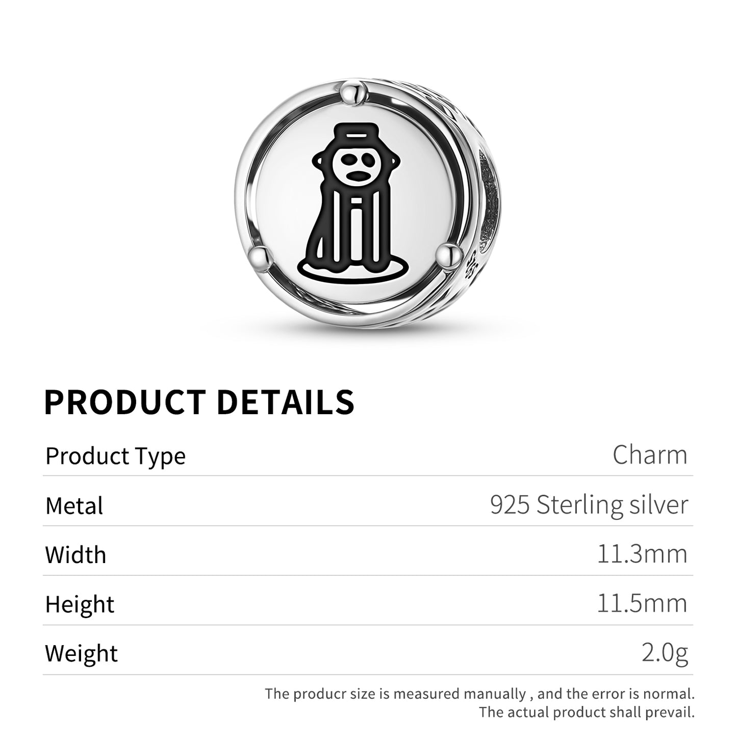 925 Sterling Silver Taino Opiyel Guobiran Charms For Bracelets & Necklaces Pendants Beads Jewelry Fit Pan Bracelet Charm Ethnic Cultural Symbols Gifts For Women