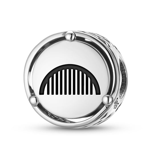 925 Sterling Silver Native Rock Art Fertility Charms For Bracelets & Necklaces Pendants Beads Jewelry Fit Pan Bracelet Charm Ethnic Cultural Symbols Gifts For Women