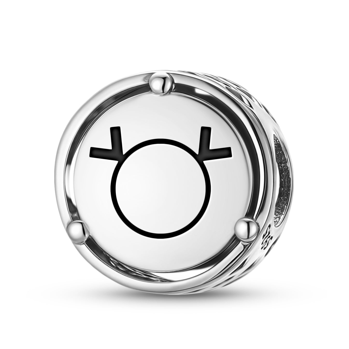 925 Sterling Silver Native Rock Art Inner Voice Charms For Bracelets & Necklaces Pendants Beads Jewelry Fit Pan Bracelet Charm Ethnic Cultural Symbols Gifts For Women