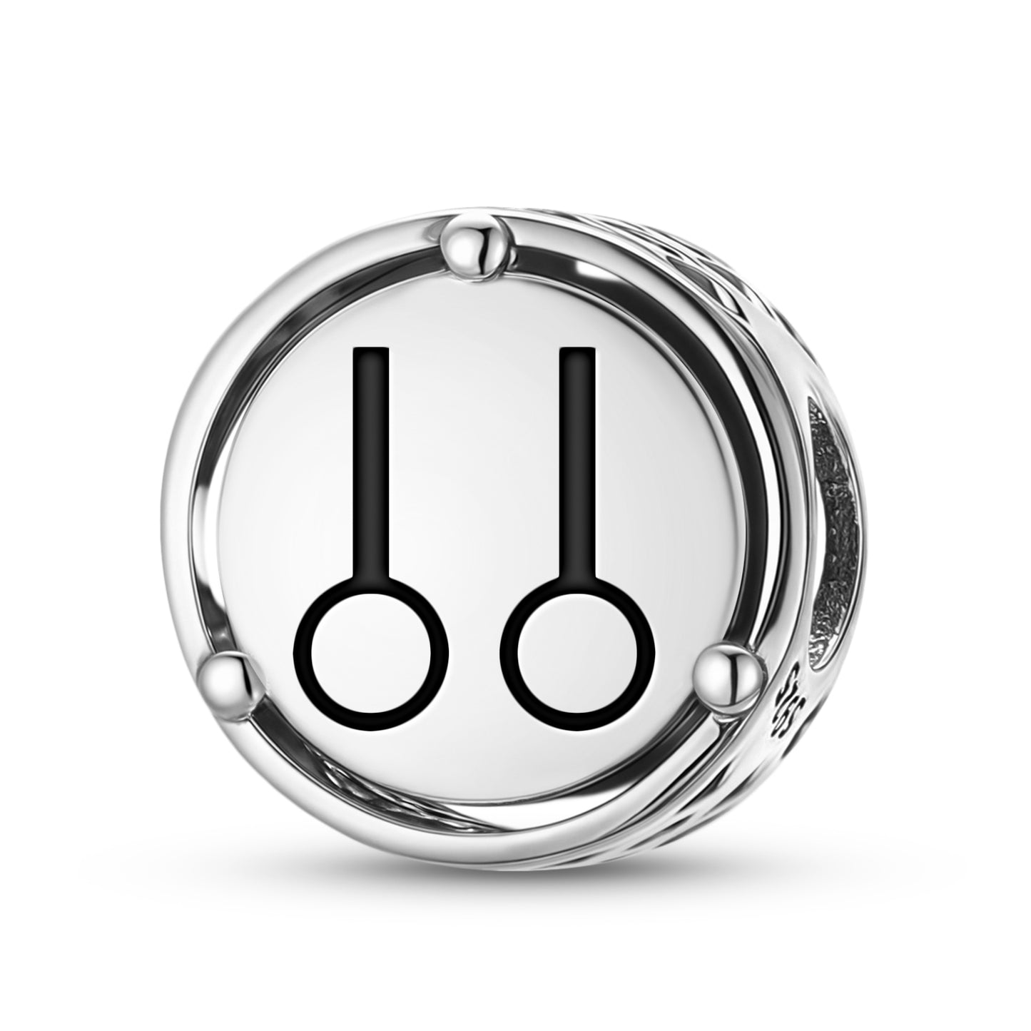 925 Sterling Silver Native Rock Art Observation Charms For Bracelets & Necklaces Pendants Beads Jewelry Fit Pan Bracelet Charm Ethnic Cultural Symbols Gifts For Women