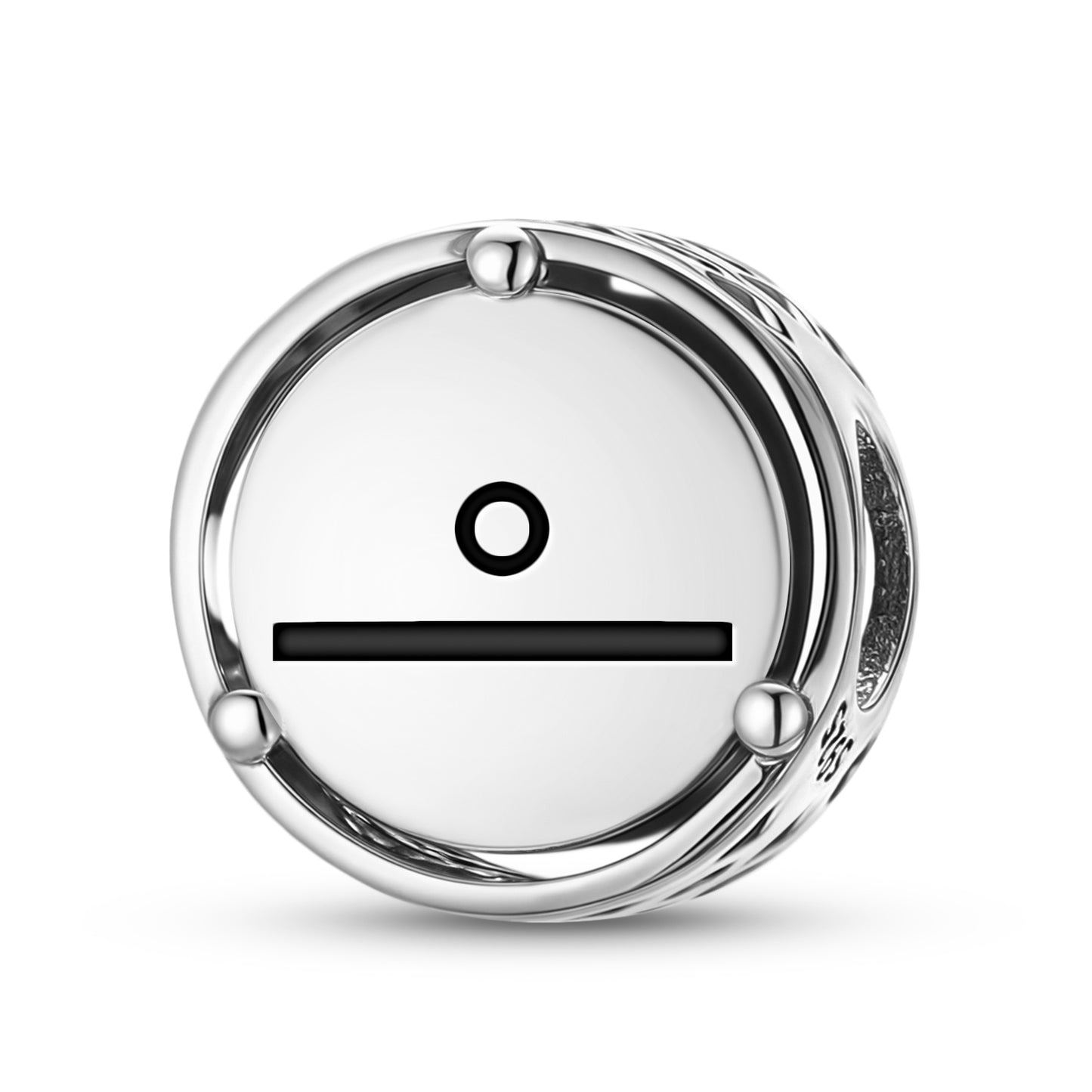 925 Sterling Silver Native Rock Art Energy Of Silence Charms For Bracelets & Necklaces Pendants Beads Jewelry Fit Pan Bracelet Charm Ethnic Cultural Symbols Gifts For Women