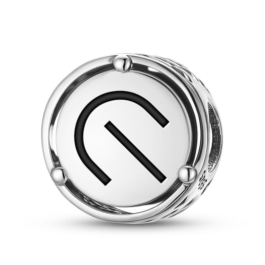 925 Sterling Silver Native Rock Art Compassion Charms For Bracelets & Necklaces Pendants Beads Jewelry Fit Pan Bracelet Charm Ethnic Cultural Symbols Gifts For Women