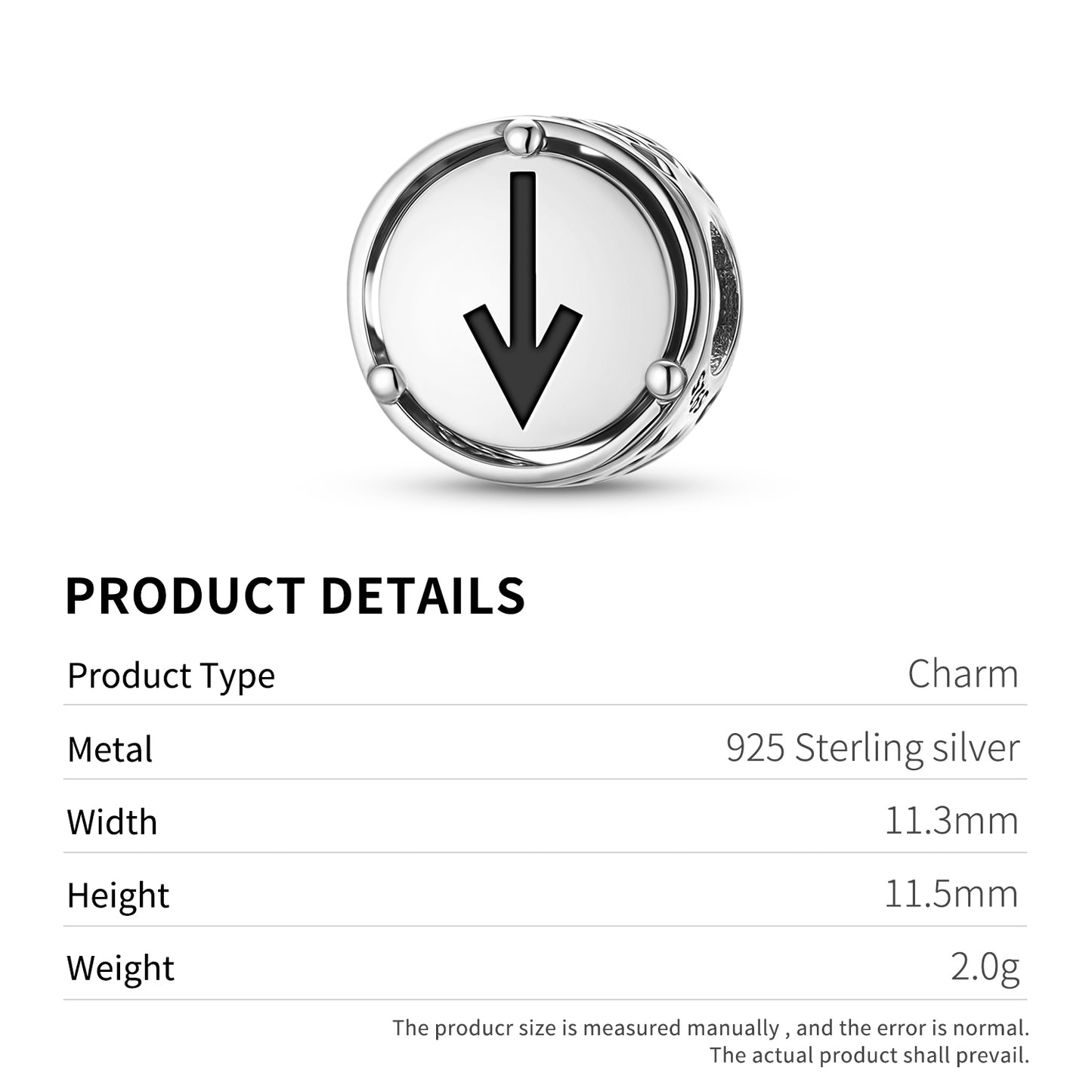 925 Sterling Silver Native Rock Art Prophetic Ability Charms For Bracelets & Necklaces Pendants Beads Jewelry Fit Pan Bracelet Charm Ethnic Cultural Symbols Gifts For Women
