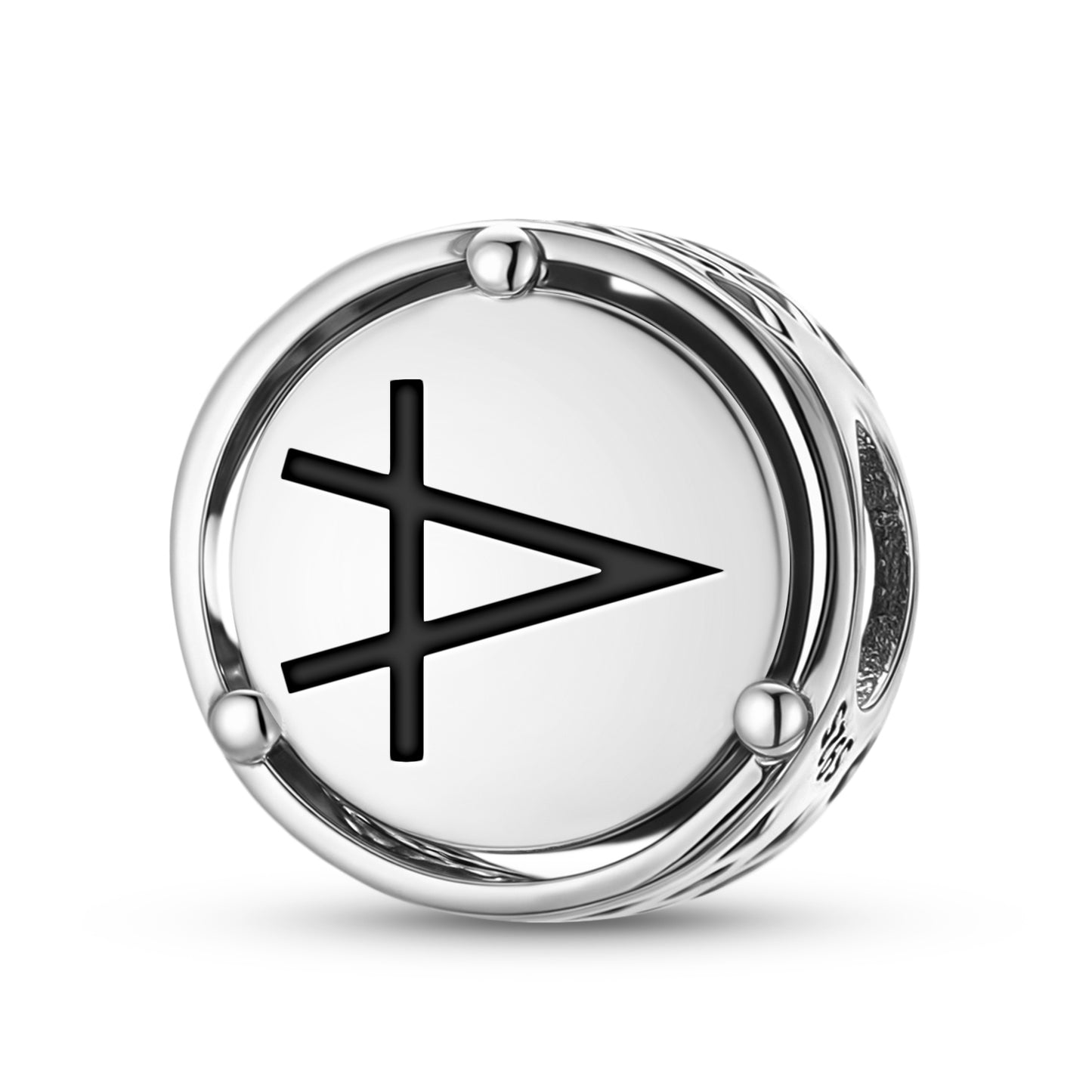 925 Sterling Silver Native Rock Art Time To Change Charms For Bracelets & Necklaces Pendants Beads Jewelry Fit Pan Bracelet Charm Ethnic Cultural Symbols Gifts For Women
