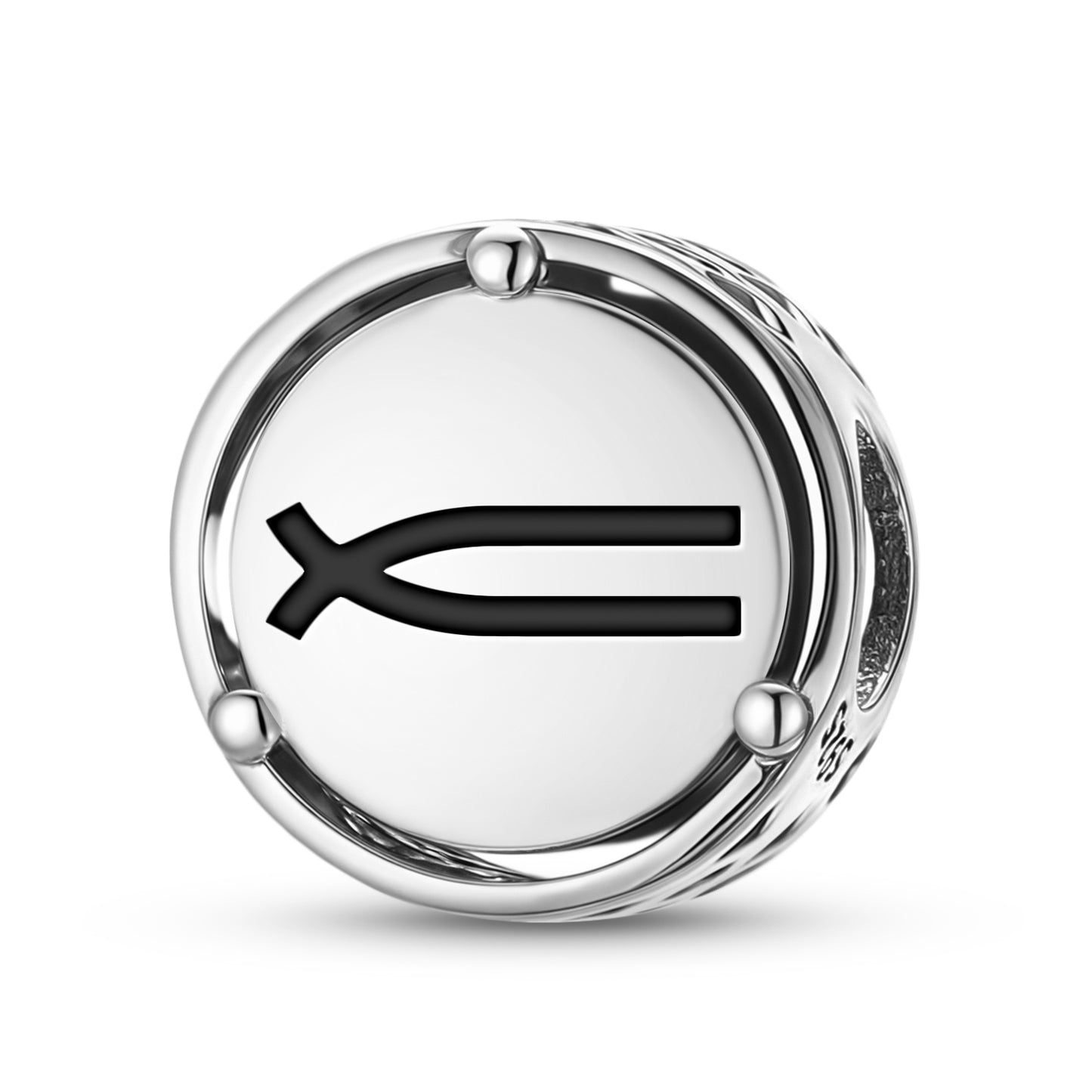 925 Sterling Silver Native Rock Art Family Charms For Bracelets & Necklaces Pendants Beads Jewelry Fit Pan Bracelet Charm Ethnic Cultural Symbols Gifts For Women